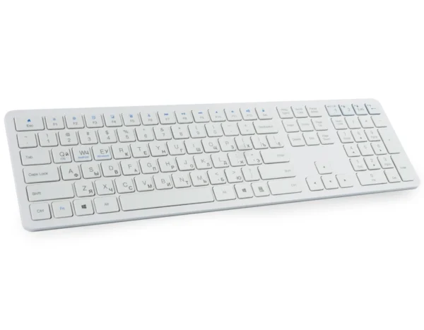 Klawiatura rosyjska, bezprzewodowa klawiatura, cyrylica, Bluetooth, HDWR typerCLAW-BC140WR