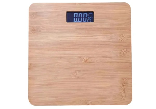Dokładna waga łazienkowa do 180 kg drewniana elektroniczna kg lb wagPRO-B3