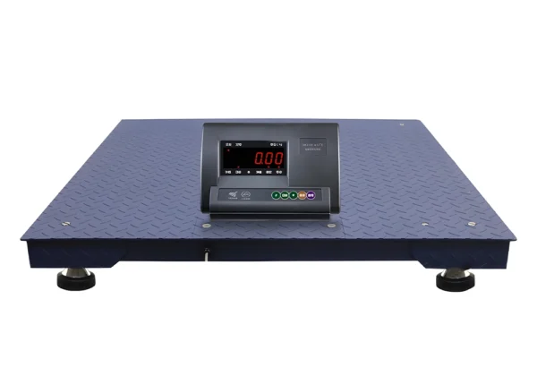 Waga przemysłowa ze stalową platformą 1.2 x 1.2 m do 3 ton solidna i wytrzymała z dokładnością do 500 g wagPRO-W3000-120