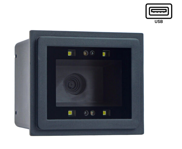Skaner kodów QR 2D, czytnik stacjonarny z matrycą CMOS, przemysłowy, HD340 USB