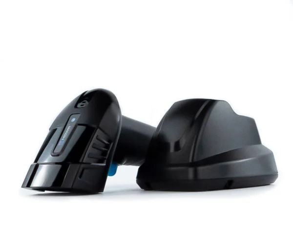 Czytnik kodów QR 1D/2D ze stacją i trybem automatycznym, skaner bezprzewodowy HD6200