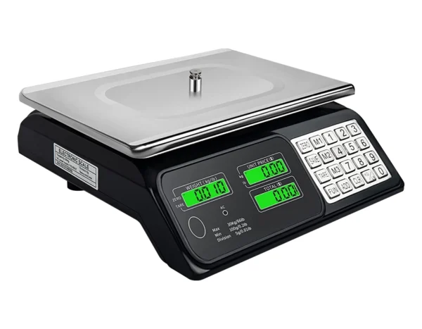 Waga sklepowa do 30 kg, wyświetlacze LCD, HDWR wagPRO-S30A