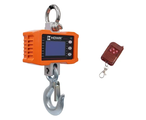 Waga magazynowa, hakowa 1t z pilotem, podwieszana, elektroniczna wagPRO H1000P