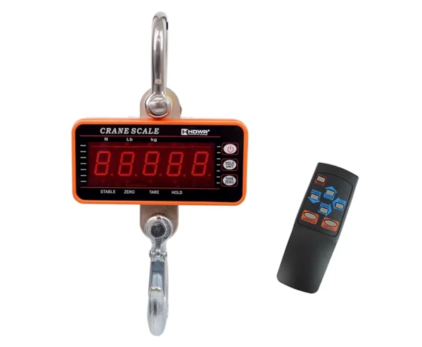 Waga hakowa do 1500 kg, pilot w zestawie HDWR wagPRO-H1500
