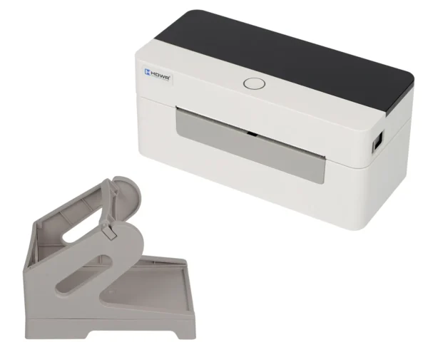 Drukarka na etykiety termiczne OPrint-XC200W + dyspenser naklejek samoprzylepnych OPrint-LSW